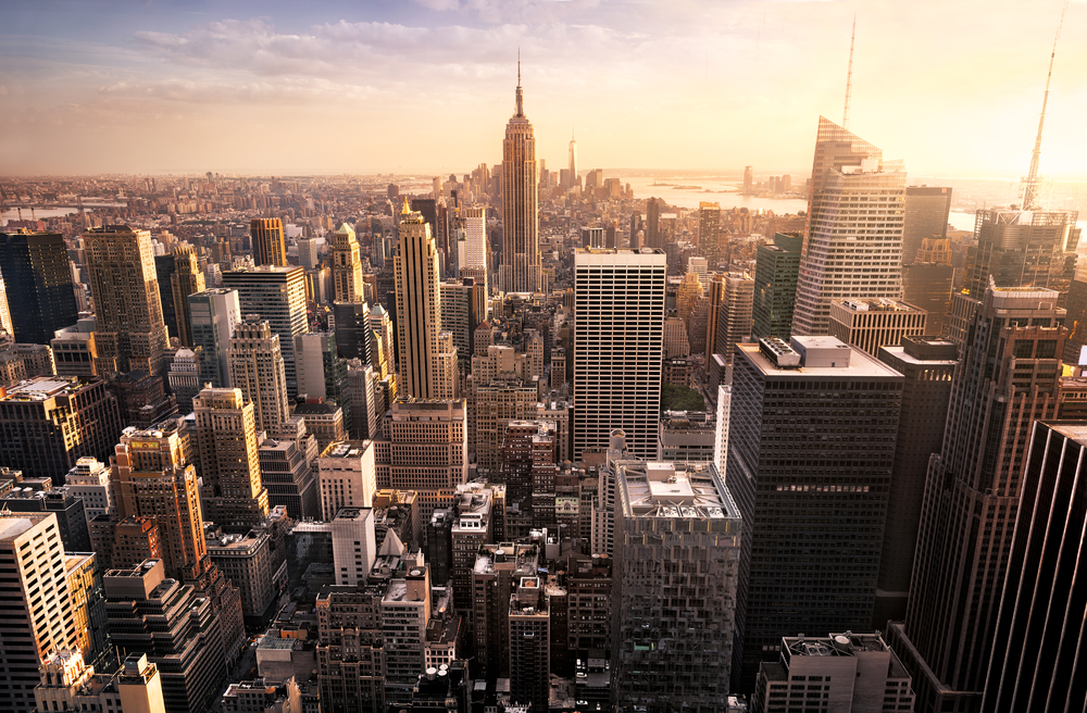 Manhattan skyline with Empire State Building representing public adjuster services in Manhattan NY
